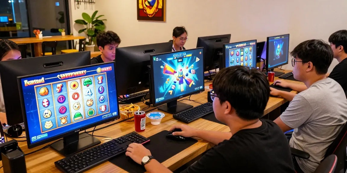 Pengalaman bermain situs slot gacor yang mengasyikkan dengan pemain fokus di game online dan grafis menarik.