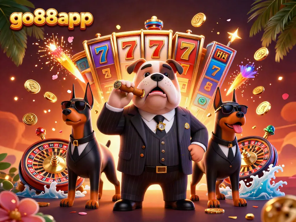 Experience the excitement of go88app with vibrant slot reels, lucky jackpots, and dynamic casino elements.