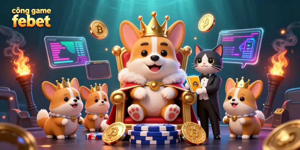 Experience the excitement of cổng game febet with vibrant characters and immersive casino elements.